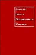Geometry from a Differential Viewpoint