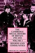 The Cambridge Social History of Britain, 1750-1950