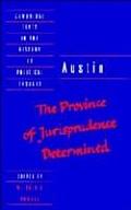 John Austin: The Province of Jurisprudence Determined
