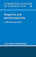 Negative and Positive Polarity: A Binding Approach