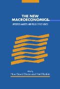 The New Macroeconomics: Imperfect Markets and Policy Effectiveness