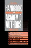 Handbook Of Academic Authors 3rd Edition