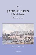 Jane Austen A Family Record