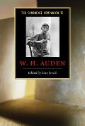 Cambridge Companion To W H Auden