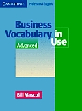 Business Vocabulary In Use Advanced