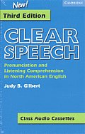 Clear Speech Class Audio Cassettes 3 Pronunciation & Listening Comprehension in American English