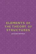 Elements Of The Theory Of Structures