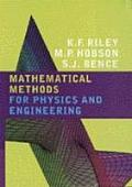 Mathematical Methods For Physics & Engineering