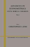 Advances in Econometrics: Volume 1: Sixth World Congress