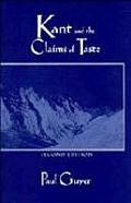 Kant & the Claims of Taste 2nd ed