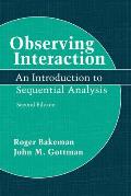 Observing Interaction: An Introduction to Sequential Analysis