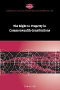 The Right to Property in Commonwealth Constitutions