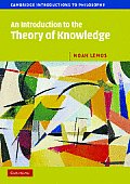 Introduction To The Theory Of Knowledge