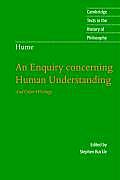 An Enquiry Concerning Human Understanding: And Other Writings