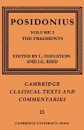 Posidonius: Volume 1, the Fragments