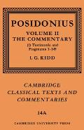 Posidonius: Volume 2, Commentary, Part 1