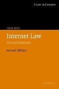 Internet Law: Text and Materials