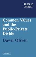 Common Values and the Public-Private Divide
