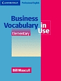 Business Vocabulary In Use Elementary 1st Edition
