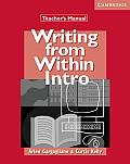 Writing From Within Introduction Teachers Manua