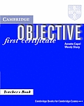 Objective First Certificate Teachers Boo