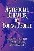 Antisocial Behavior By Young People