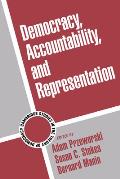 Democracy Accountability & Representation