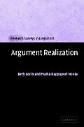 Argument Realization