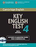 Cambridge Key English Test 4 Self Study Pack