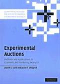 Experimental Auctions: Methods and Applications in Economic and Marketing Research