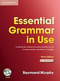 Essential Grammar in Use A Self Study Reference & Practice Book for Elementary Students of English with Answers With CDROM