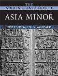 The Ancient Languages of Asia Minor