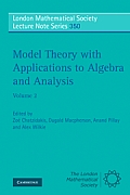 Model Theory with Applications to Algebra and Analysis: Volume 2