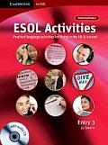 ESOL Activities Entry 3: Practical Language Activities for Living in the UK & Ireland [With CD (Audio)]