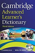 Cambridge Advanced Learners Dictionary With CDROM