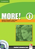 More! Level 1 Teacher's Resource Pack with Testbuilder CD-Rom/Audio CD [With CDROM and CD]