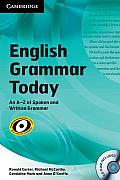 English Grammar Today: An A-Z of Spoken and Written Grammar [With CDROM]