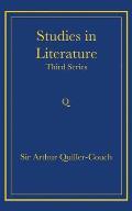 Studies in Literature: Third Series