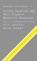 Soliton Equations and Their Algebro-Geometric Solutions: Volume 1, (1+1)-Dimensional Continuous Models