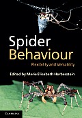 Spider Behaviour: Flexibility and Versatility