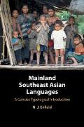 Mainland Southeast Asian Languages: A Concise Typological Introduction