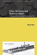 Firms, Networks and Business Values: The British and American Cotton Industries Since 1750