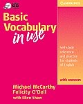 Basic Vocabulary in Use with Answers With CD