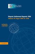 Dispute Settlement Reports 1999