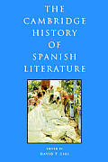 Cambridge History Of Spanish Literature