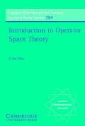 Introduction to Operator Space Theory