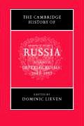Cambridge History of Russia Volume II Imperial Russia 1689 1917