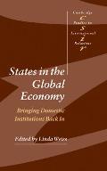 States in the Global Economy: Bringing Domestic Institutions Back in