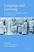 Language and Learning: Philosophy of Language in the Hellenistic Age