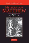 Methods for Matthew